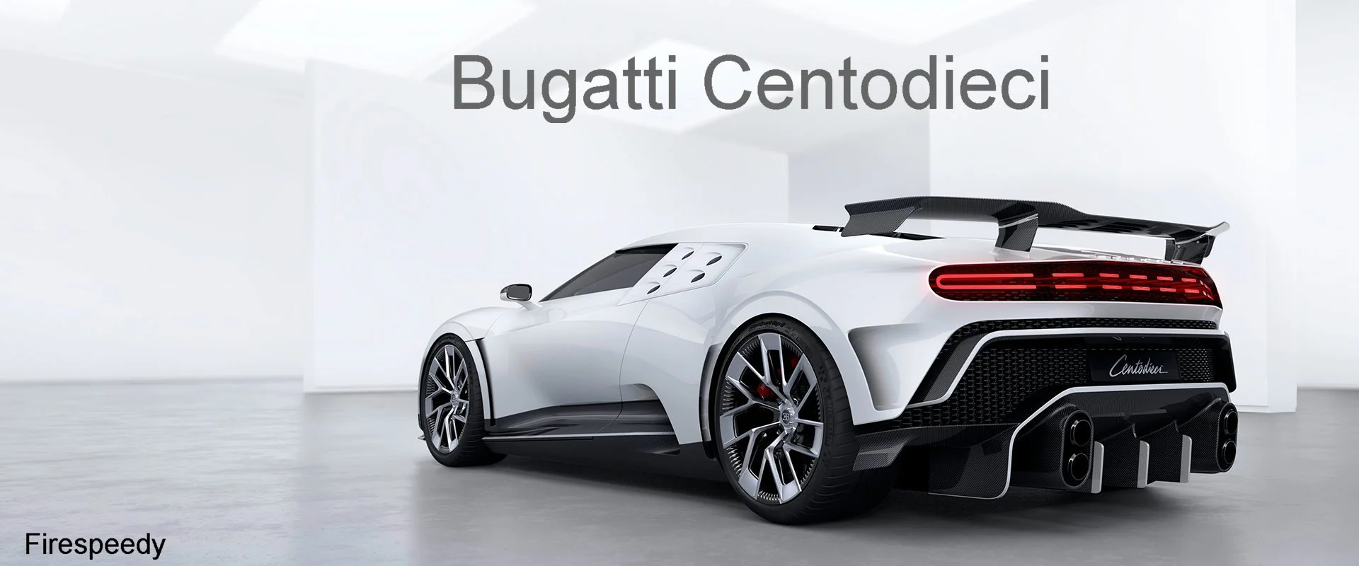 Bugatti Centodieci is one of the most expensive limited edition car of Bugatti 2020