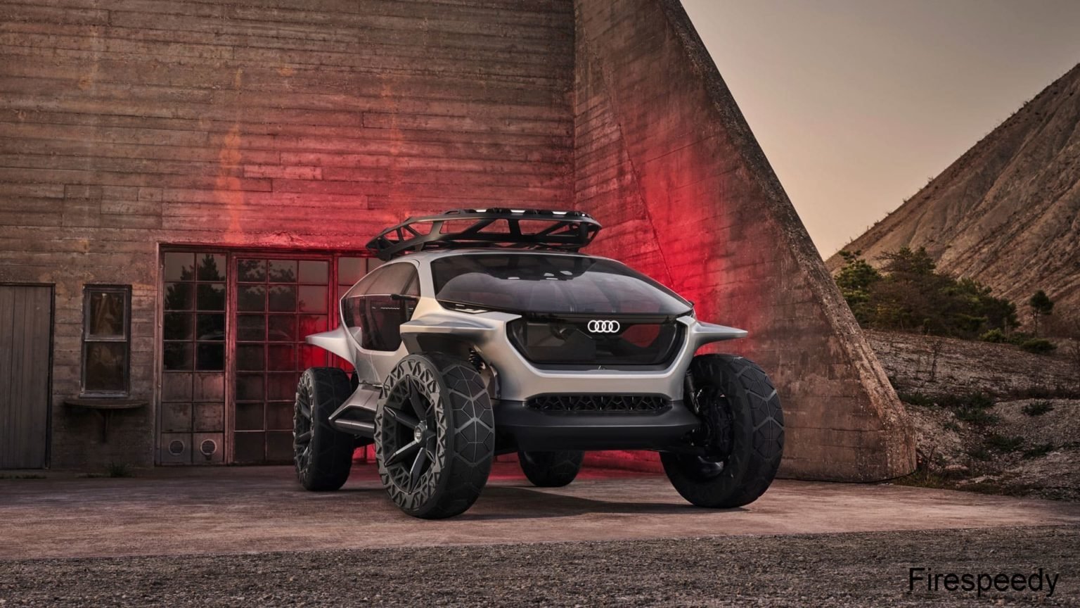 Audi AI Trail | Audi's Flying Car with 5 drones