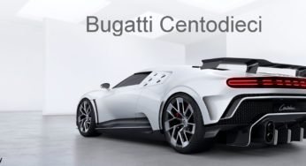 Bugatti Centodieci is the most expensive limited edition car of Bugatti 2020