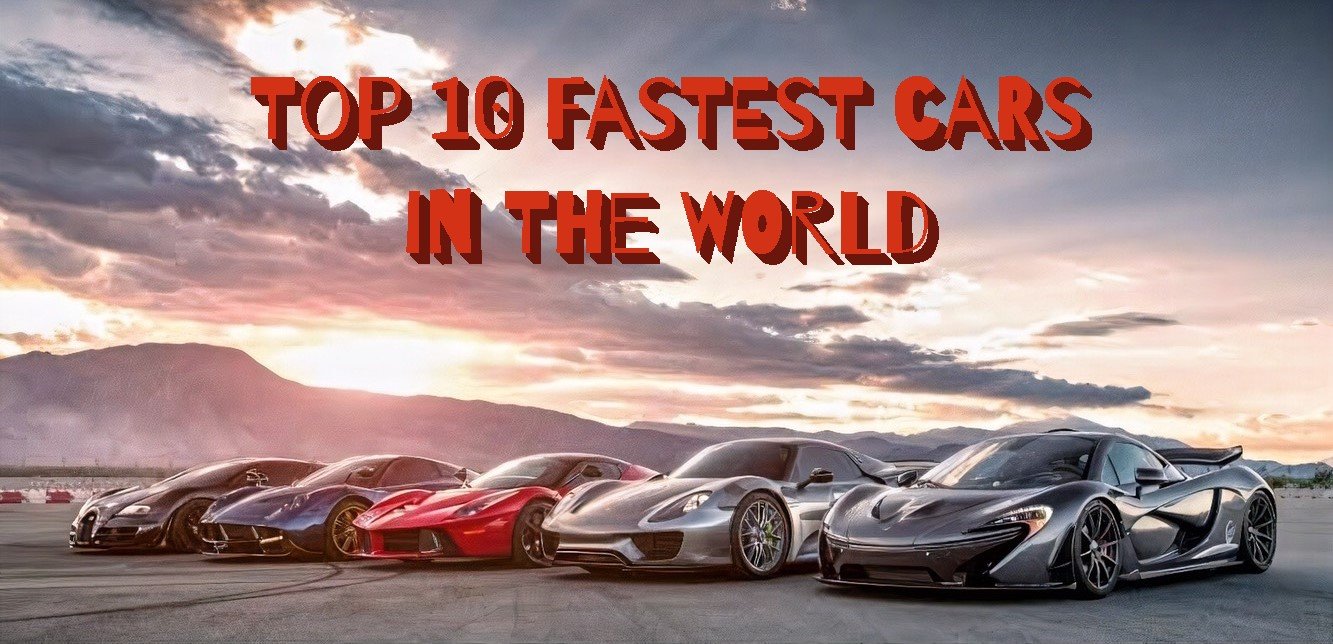 Top 10 fastest cars image