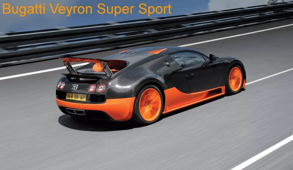 Bugatti Veyron speed test