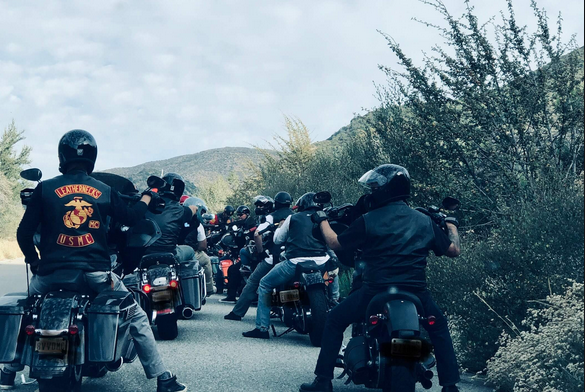 Group Motorcycle Ride
