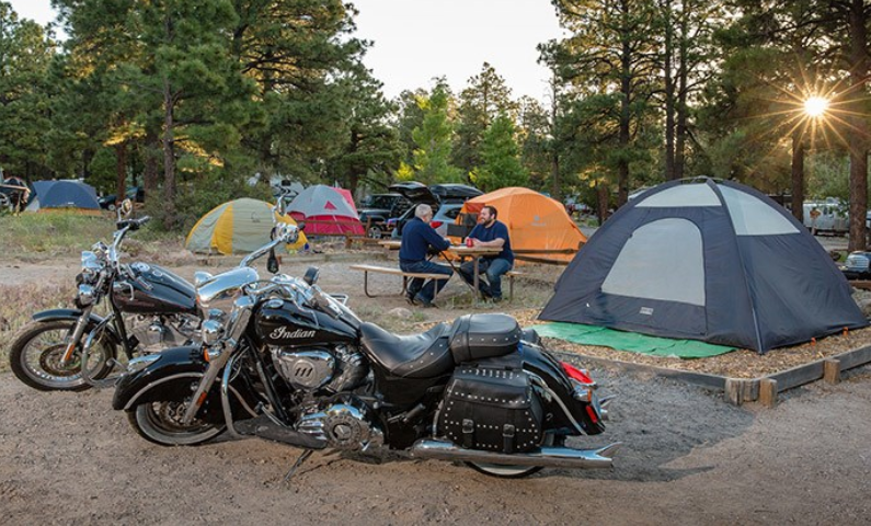 Motorcycle club riding formation