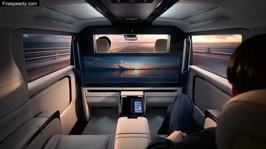 Lexus LM interior