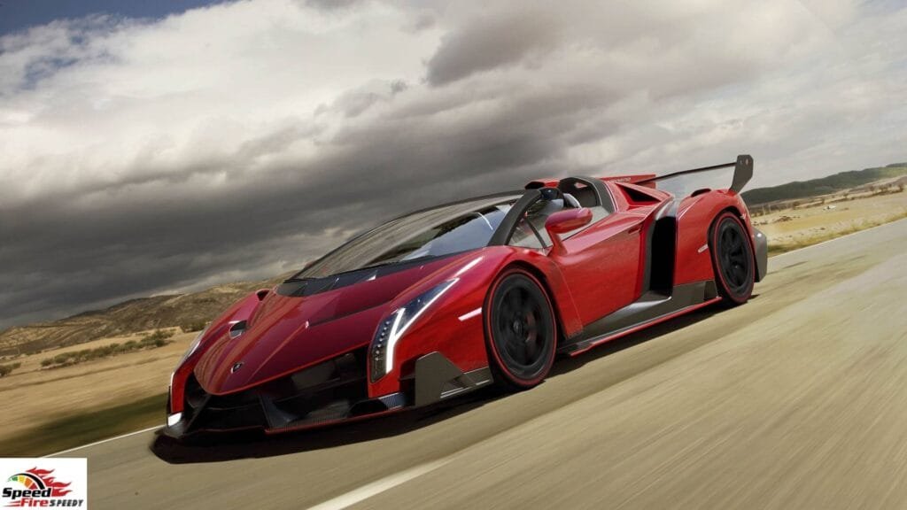 Lamborghini Veneno Roadster front design