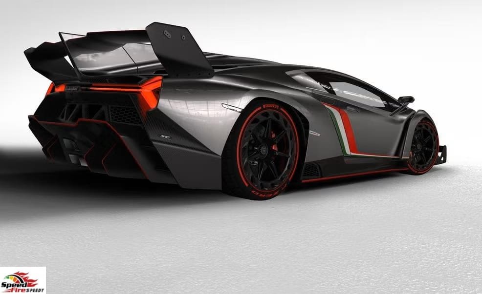Lamborghini Veneno Roadster side profile